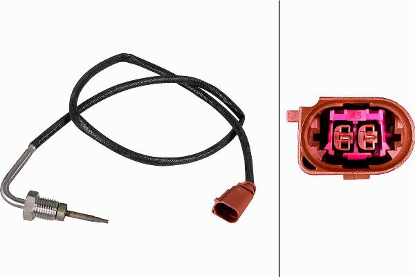HELLA 6PT 358 226-481 — Czujnik, temperatura spalin