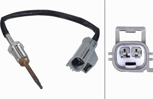HELLA 6PT 358 226-511 — Czujnik, temperatura spalin