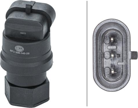 HELLA 6PU 009 145-261 — Czujnik, prędkość pojazdu