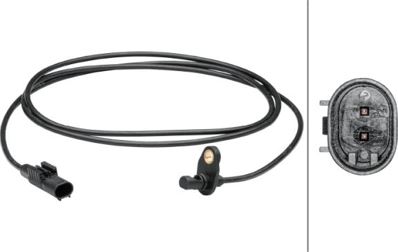 HELLA 6PU 012 679-591 — Czujnik, prędkość obrotowa koła