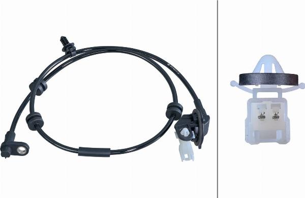 HELLA 6PU 358 417-251 — Czujnik, prędkość obrotowa koła