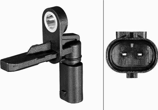HELLA 6PU 358 216-701 — Czujnik, prędkość obrotowa koła
