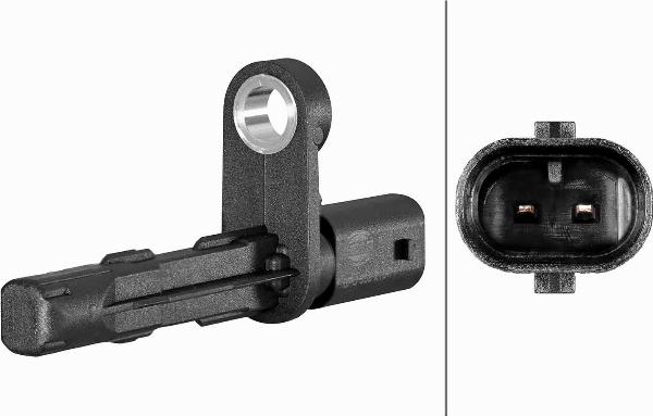 HELLA 6PU 358 216-711 — Czujnik, prędkość obrotowa koła