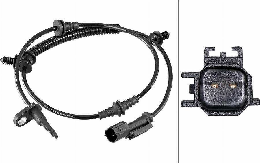 HELLA 6PU 358 218-981 - Czujnik ABS