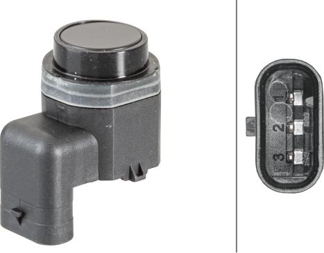 HELLA 6PX 358 141-081 — Czujnik zbliżeniowy
