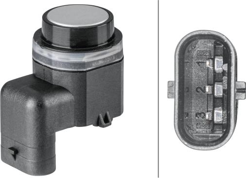 HELLA 6PX358 141-841 — Czujnik zbliżeniowy