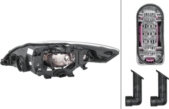 HELLA 1EF 010 541-021 - REFLEKTOR FORD MONDEO IV 03.07-01.15 PR