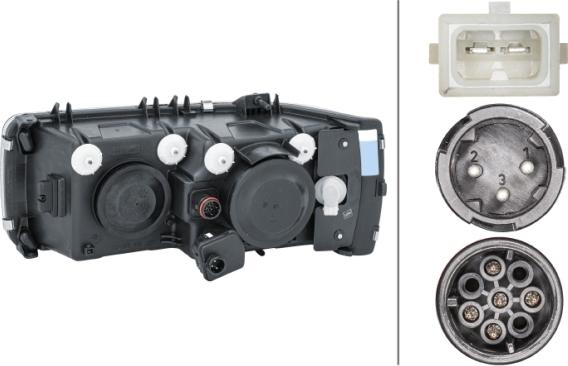 HELLA 1EJ 247 046-021 - Reflektor