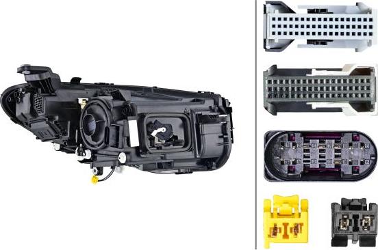 HELLA 1EX 015 619-711 - Reflektor
