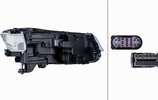 HELLA 1EX 354 867-091 - Reflektor