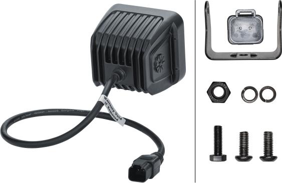 HELLA 1FA 358 176-851 - Lampa robocza