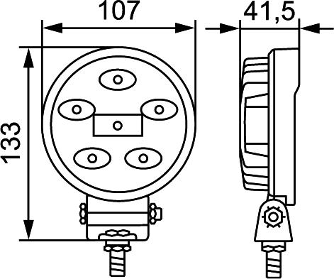 HELLA 1G0 357 108-012 — Oświetlenie pomocnicze