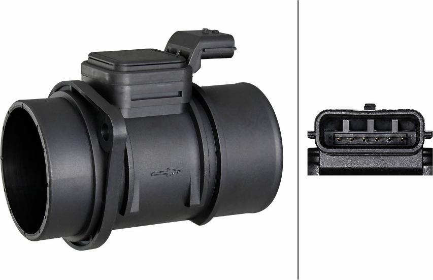 HELLA 8ET 009 142-971 — Przepływomierz masowy powietrza
