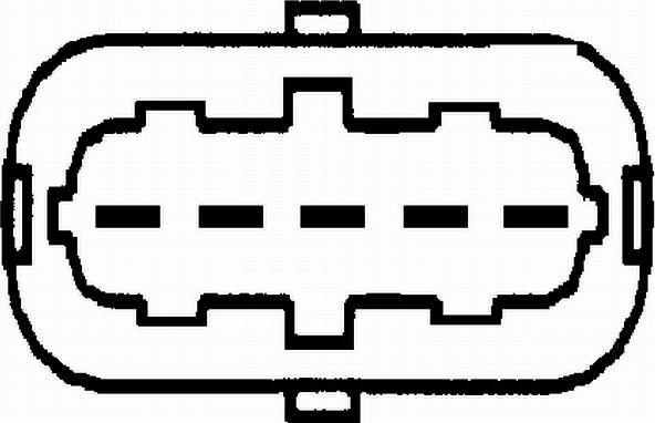 HELLA 8ET 009 142-521 - PRZEPŁYWOMIERZ POWIETRZA FIAT STILO 1.9JTD 01-