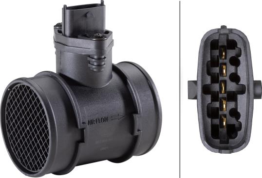 HELLA 8ET 358 095-941 — Przepływomierz masowy powietrza