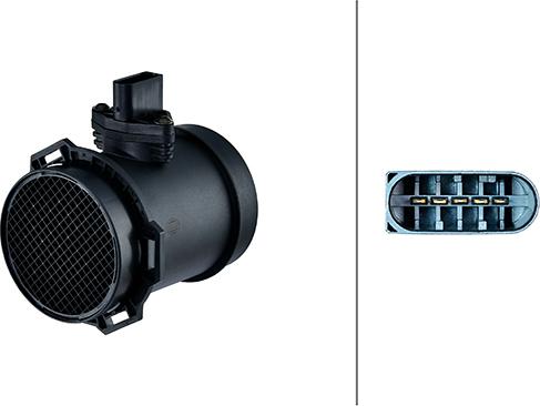 HELLA 8ET358 095-901 — Przepływomierz masowy powietrza