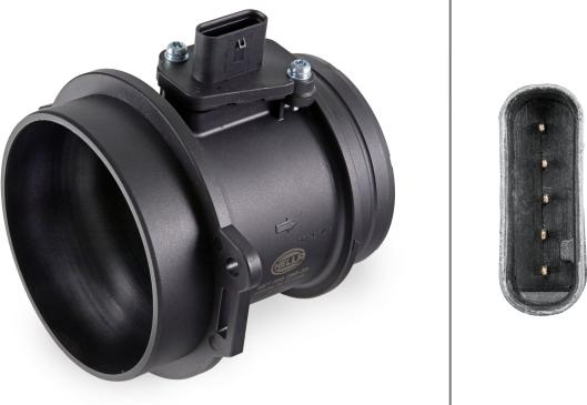 HELLA 8ET 358 095-381 — Przepływomierz masowy powietrza