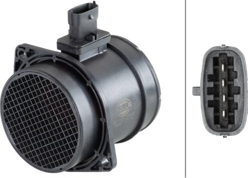 HELLA 8ET 358 095-221 — Przepływomierz masowy powietrza