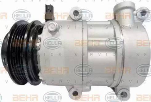 HELLA 8FK 351 272-661 - KOMPRESOR KLIMATYZACJI