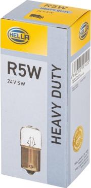 HELLA 8GA 002 071-241 — Żarówka, oświetlenie tablicy rejestracyjnej