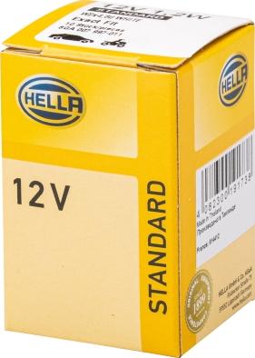 HELLA 8GA 007 997-011 — Żarówka, oświetlenie tablicy przyrządów
