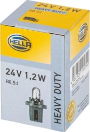 HELLA 8GA 007 997-071 — Żarówka, oświetlenie tablicy przyrządów