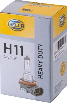 HELLA 8GH 008 358-241 — Żarówka, reflektor przeciwmgłowy