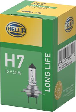 HELLA 8GH 007 157-201 — Żarówka, reflektor