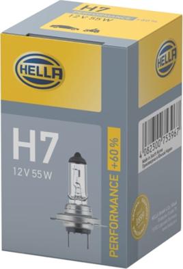 HELLA 8GH223498-231 — Żarówka, reflektor dalekosiężny