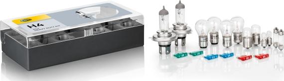 HELLA 8GJ 002 525-941 - Zestaw żarówek