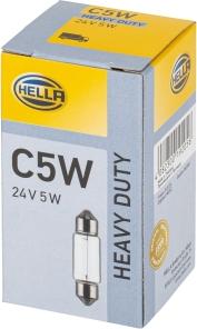HELLA 8GM 002 092-241 — Żarówka, oświetlenie tablicy rejestracyjnej