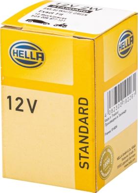 HELLA 8GS 006 677-121 — Żarówka, oświetlenie tablicy przyrządów