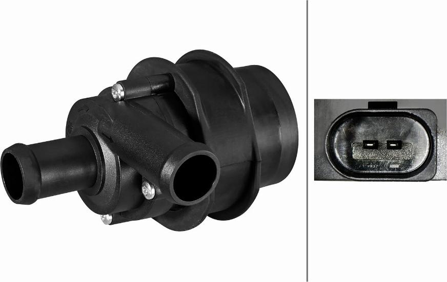 HELLA 8TW 358 304-591 — Dodatkowa pompa wodna
