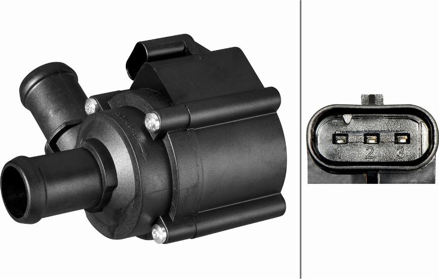 HELLA 8TW 358 304-691 — Dodatkowa pompa wodna