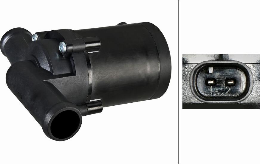 HELLA 8TW 358 304-621 — Dodatkowa pompa wodna