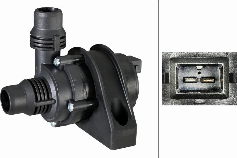 HELLA 8TW 358 304-671 — Dodatkowa pompa wodna