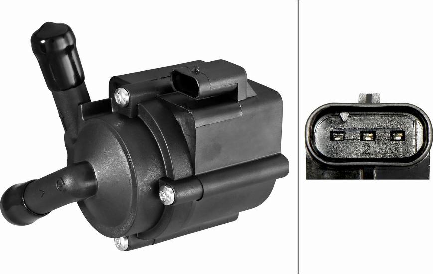 HELLA 8TW 358 304-741 — Dodatkowa pompa wodna