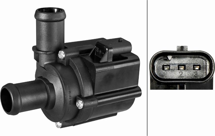 HELLA 8TW 358 304-721 — Dodatkowa pompa wodna
