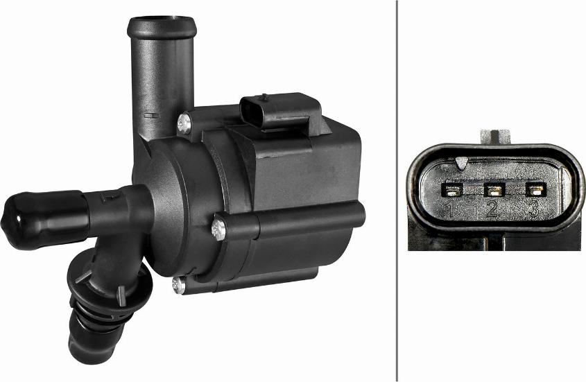 HELLA 8TW 358 304-771 — Dodatkowa pompa wodna