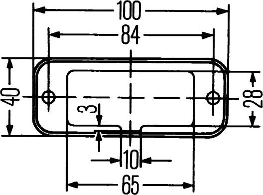 HELLA 2PF 009 514-001 — Światła pozycyjne