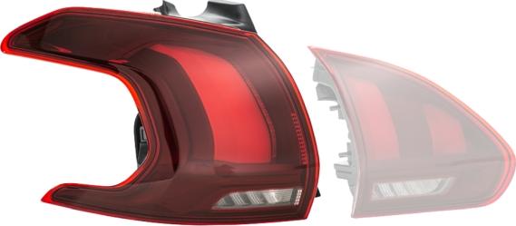 HELLA 2SD 354 846-031 — Lampa tylna zespolona