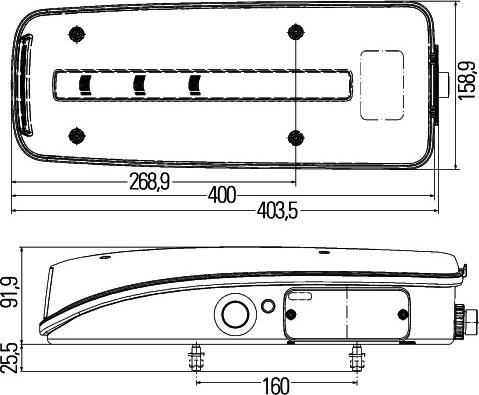 HELLA 2VP 012 381-241 — Lampa tylna zespolona