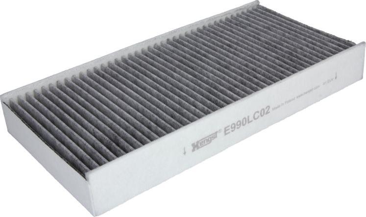 Hengst Filter E990LC02 — Filtr kabinowy
