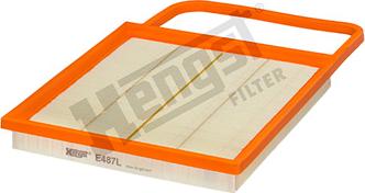 Hengst Filter E487L — Filtr powietrza