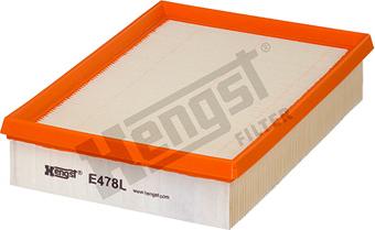 Hengst Filter E478L — Filtr powietrza