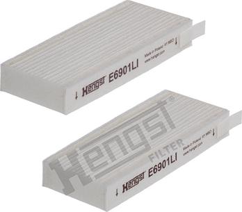 Hengst Filter E6901LI-2 — Filtr kabinowy