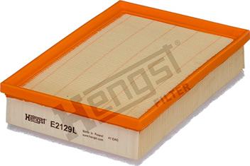 Hengst Filter E2129L — Filtr powietrza
