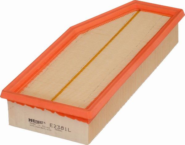 Hengst Filter E2381L — Filtr powietrza