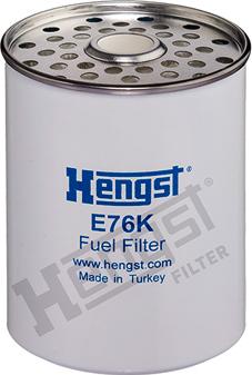 Hengst Filter E76K D42 — Filtr paliwa