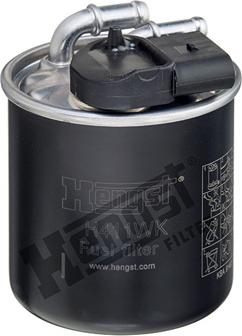 Hengst Filter H411WK — Filtr paliwa